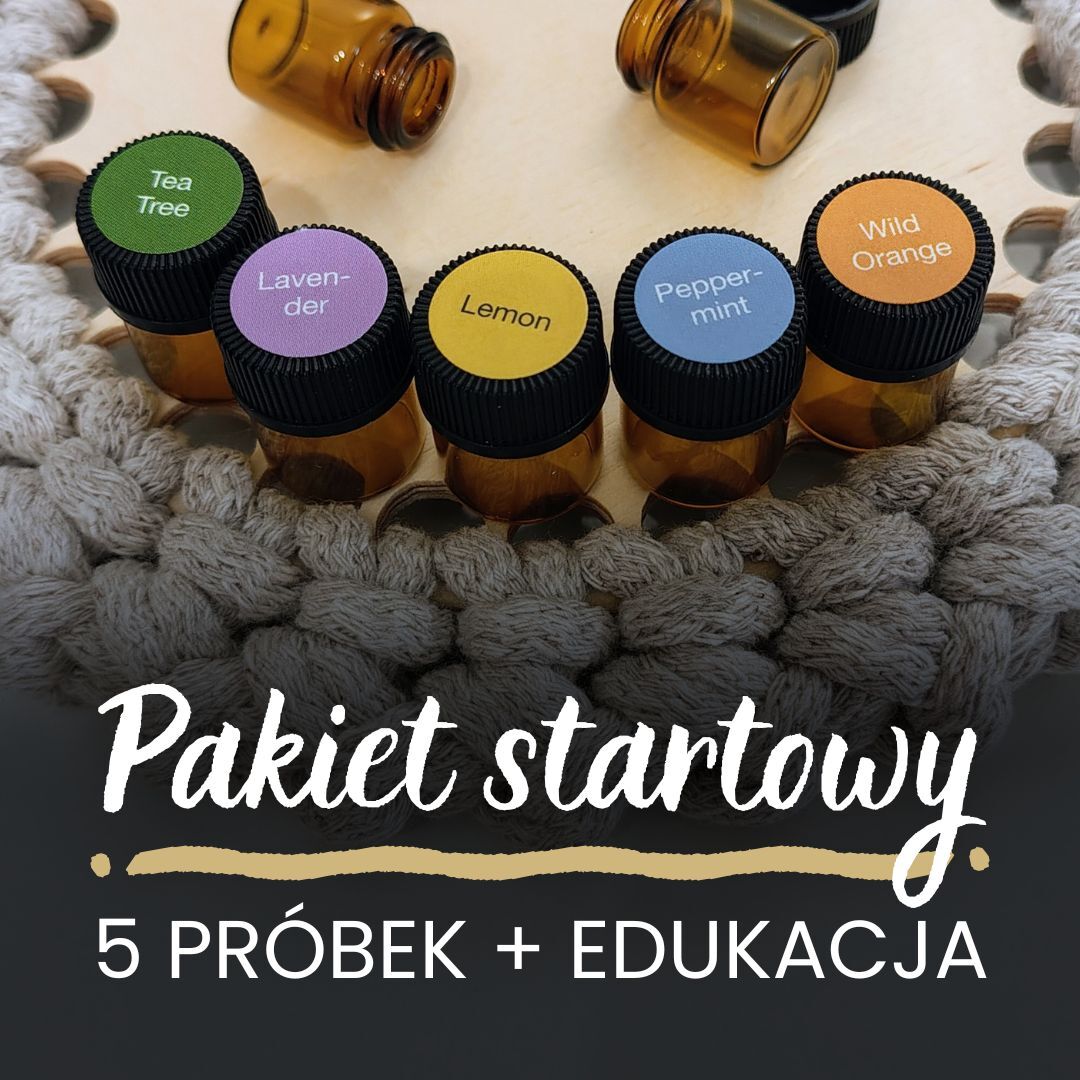 Pakiet startowy - zestaw próbek olejków eterycznych